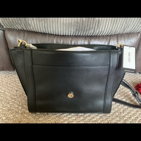 Nine West Black leather handbag - Picture 2 of 4